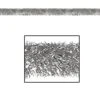 100 Ft Christmas Silver Tinsel Garland - Fire Resistant -Bulk Party Supplies Shop 55281 S