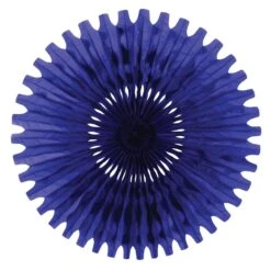 Party Tissue Fan - Blue