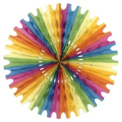 Party Tissue Fan - Multi-color