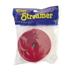 FR Party Festive Crepe Streamer - Red -Bulk Party Supplies Shop 55336 R i3