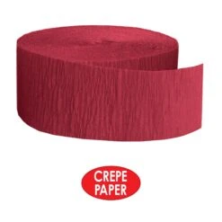 FR Party Festive Crepe Streamer - Red -Bulk Party Supplies Shop 55336 R i4