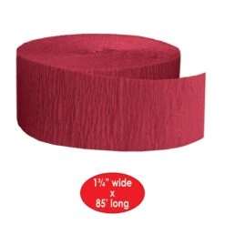FR Party Festive Crepe Streamer - Red -Bulk Party Supplies Shop 55336 R i5