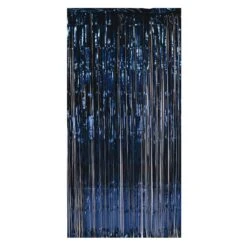 1-Ply Gleam 'N Party Curtain - Navy (6 Per Case)