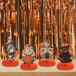 1-Ply Gleam 'N Party Curtain - Orange (6 Per Case) -Bulk Party Supplies Shop 55410 O i2 2e4de247 6e3e 4786 847e a8fdcbc29106