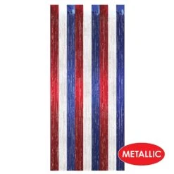 1-Ply Gleam 'N Party Curtain - Red - White - Blue -Bulk Party Supplies Shop 55410 RWB i4 f2e2d9a3 25e4 4d67 b514 f3ed620e9d4e