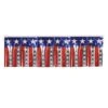 Metallic Stars & Stripes Party Fringe Banner 12 Metallic Stars & Stripes Party Fringe Banner -Bulk Party Supplies Shop 55500