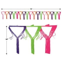 Fiesta Drop Fringe Garland - Bright -Bulk Party Supplies Shop 55523 BRT i5