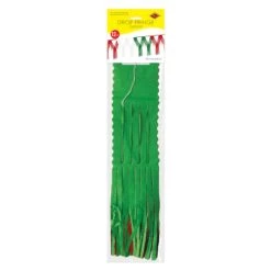 Fiesta Drop Fringe Garland - Red - White - Green -Bulk Party Supplies Shop 55523 RWG i3