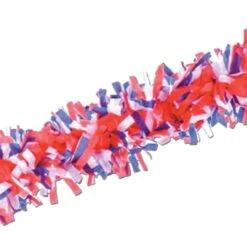 Tissue Festooning Party Decor - Red - White - Blue