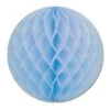 Party Tissue Ball - Light Blue