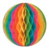 Party Tissue Ball - Multi-color 11 Party Tissue Ball - Multi-color -Bulk Party Supplies Shop 55612 MC