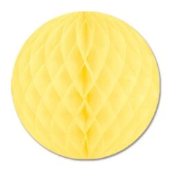 Party Tissue Ball - Yellow