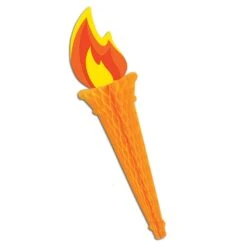 Tissue Torch Decoration