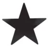 15 Inch Foil Star Party Cutout - Black 11 15 Inch Foil Star Party Cutout - Black -Bulk Party Supplies Shop 55840 BK