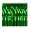 2-Ply Party Metallic Fringe Drape - Green