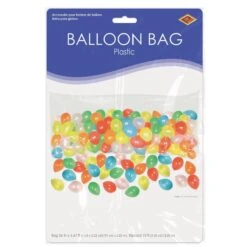 New Year's Eve Packaged Plastic Balloon Bag - Bag Only -Bulk Party Supplies Shop 55908 i3