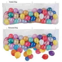 New Year's Eve Plastic Balloon Bag With 100 Balloons -Bulk Party Supplies Shop 55910 B i2