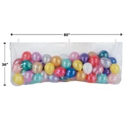 New Year's Eve Plastic Balloon Bag With 100 Balloons -Bulk Party Supplies Shop 55910 B i5