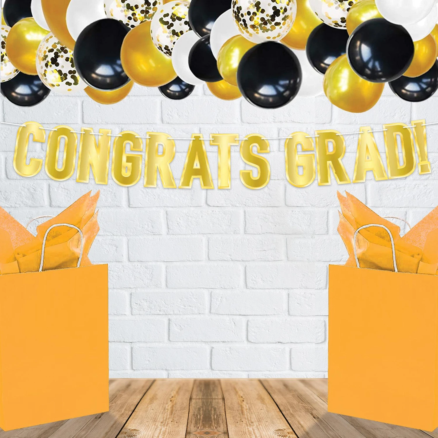 Foil Congrats Grad! Graduation Party Streamer 2 Foil Congrats Grad! Graduation Party Streamer - Image 2