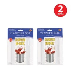 Mardi Gras Crawfish Boil Door Cover (12 Packages) -Bulk Party Supplies Shop 56020 i3 1