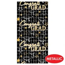 Congrats Grad Metallic Graduation Party Square Curtain (6 Packages) 11 Congrats Grad Metallic Graduation Party Square Curtain (6 Packages) -Bulk Party Supplies Shop 56029 i4 9d020f72 1fcc 464e 82c8 99026305a616