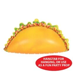 Fiesta Inflatable Taco (12 Packages) -Bulk Party Supplies Shop 56032 i4 1