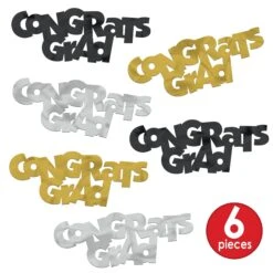 Jumbo Congrats Grad Graduation Party Confetti (12 Packages) -Bulk Party Supplies Shop 56034 i4 d1ebf65f 0a93 40a8 9bf5 c119ada2979d