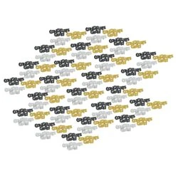 Jumbo Congrats Grad Graduation Party Confetti (12 Packages) -Bulk Party Supplies Shop 56034 i7