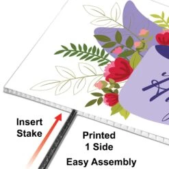 Plastic Jumbo Happy Mother's Day Yard Sign -Bulk Party Supplies Shop 56037 i6