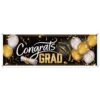 Congrats Grad Graduation Party Sign Banner (12 Packages)