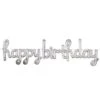 Script Silver Happy Birthday Party Balloon Streamer (6 Per Case) -Bulk Party Supplies Shop 56049 S 3b374956 df88 415f 9b08 8c5746a05905