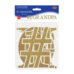 Grandparent's Day #1 Grandpa Streamer -Bulk Party Supplies Shop 56055 i3