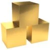Foil Party Favor Boxes Gold (3 Per Package) -Bulk Party Supplies Shop 56057 GD dcd6099e 961d 4da0 8d38 45e2135fd83f