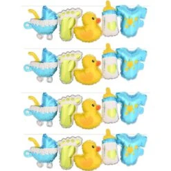 Baby Boy Balloon Streamers (6 Per Case) 18 Baby Boy Balloon Streamers (6 Per Case) -Bulk Party Supplies Shop 56065 i7