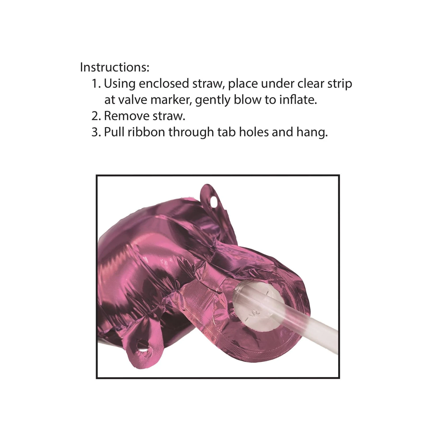 Baby Girl Balloon Streamers (6 Per Case) 7 Baby Girl Balloon Streamers (6 Per Case) - Image 7