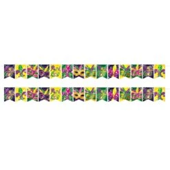 Foil Mardi Gras Streamer -Bulk Party Supplies Shop 56075 i7 1