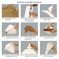 Mardi Gras 3-D Lamppost Prop -Bulk Party Supplies Shop 56085 i6