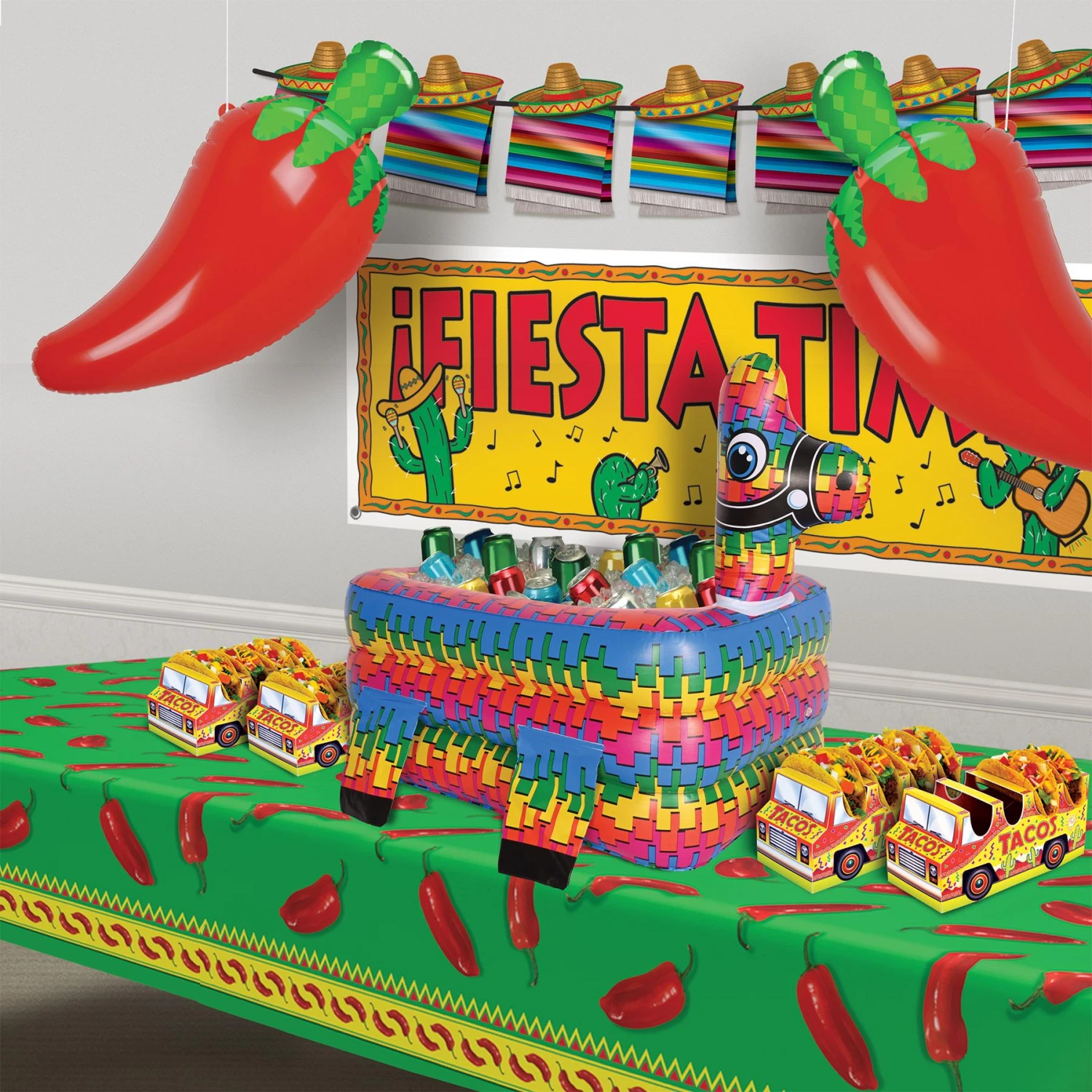 Fiesta Inflatable Pinata Cooler 2 Fiesta Inflatable Pinata Cooler - Image 2
