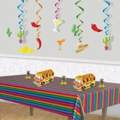Fiesta Whirls (24 Per Package) 6 Fiesta Whirls (24 Per Package) -Bulk Party Supplies Shop 56096 i2