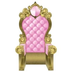 Pink And Gold 3-D Prom Throne Prop (1 Per Package) 9 Pink And Gold 3-D Prom Throne Prop (1 Per Package) -Bulk Party Supplies Shop 56116 PGD i4 3 d prom throne prop