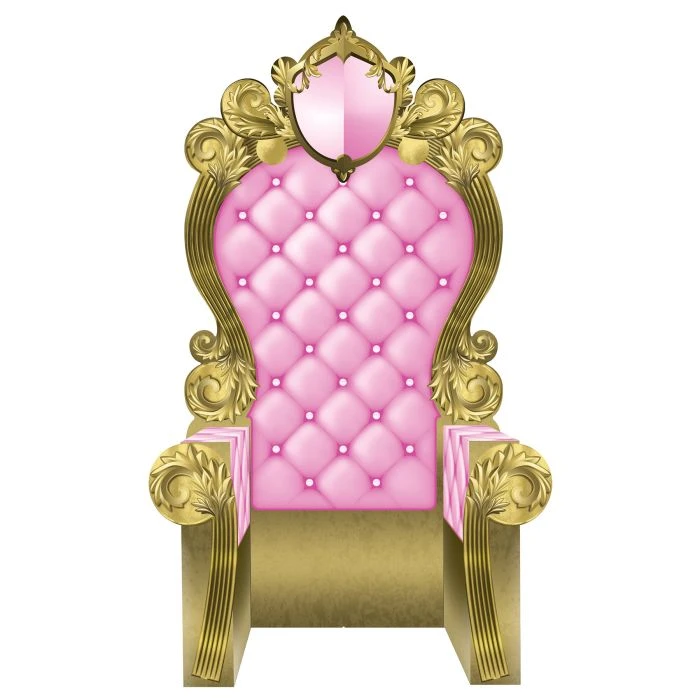 Pink And Gold 3-D Prom Throne Prop (1 Per Package) 4 Pink And Gold 3-D Prom Throne Prop (1 Per Package) - Image 4