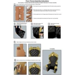 Pink 3-D Prom Throne Prop (1 Per Package) 9 Pink 3-D Prom Throne Prop (1 Per Package) -Bulk Party Supplies Shop 56116 P i6 3 d prom throne prop