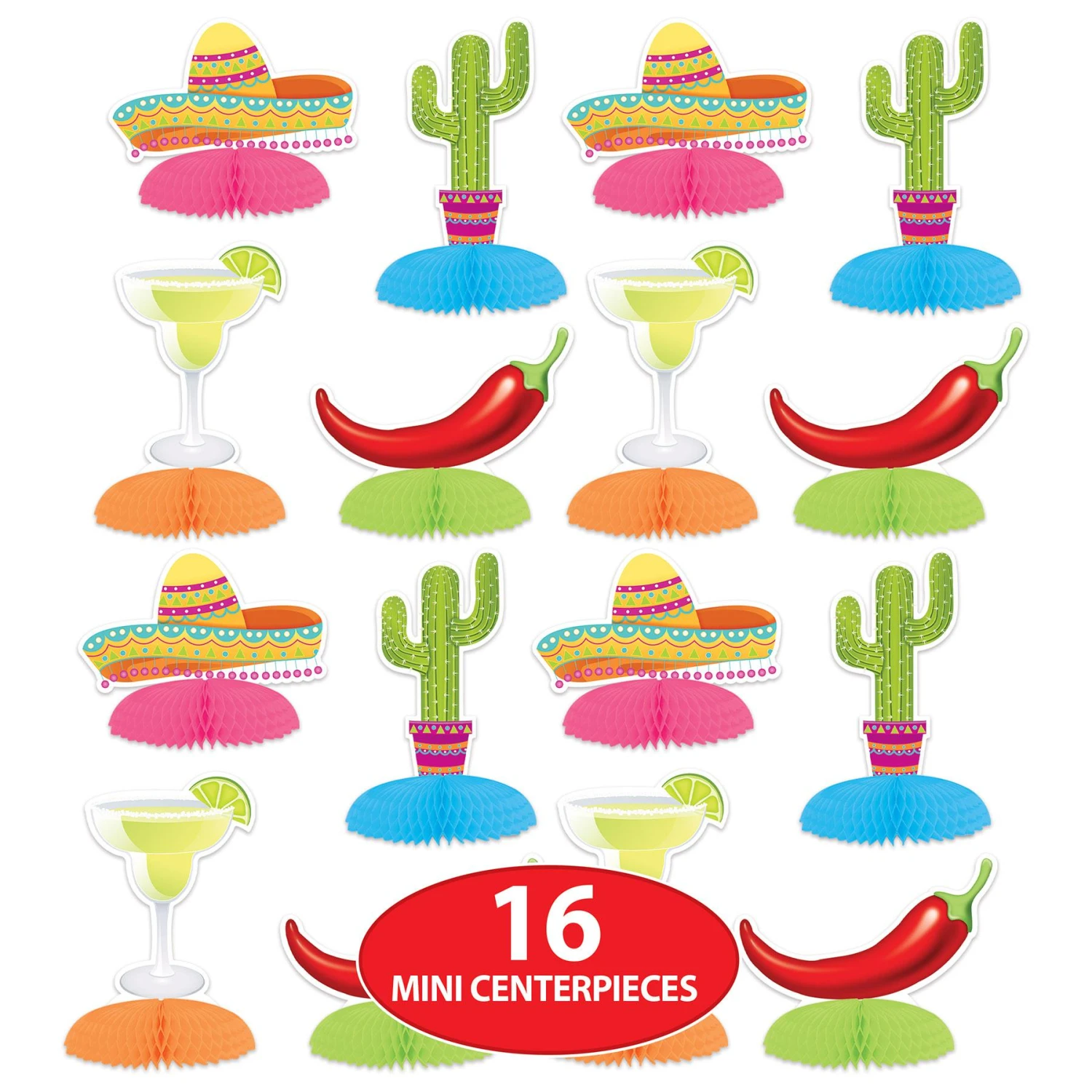 Fiesta Mini Centerpieces (8 Per Package) 8 Fiesta Mini Centerpieces (8 Per Package) - Image 8