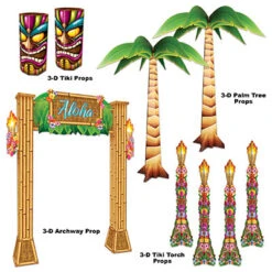 Luau Theme Prom Kit (22 Total Items) -Bulk Party Supplies Shop 56166 i4