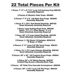 Luau Theme Prom Kit (22 Total Items) -Bulk Party Supplies Shop 56166 i6