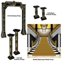 Roaring 20's Theme Prom Kit (42 Total Items) -Bulk Party Supplies Shop 56169 i4