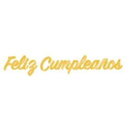 Foil Feliz Cumpleanos Streamer