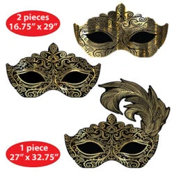 Masquerade Theme Prom Kit (38 Total Items) 28 Masquerade Theme Prom Kit (38 Total Items) -Bulk Party Supplies Shop 56189 i5