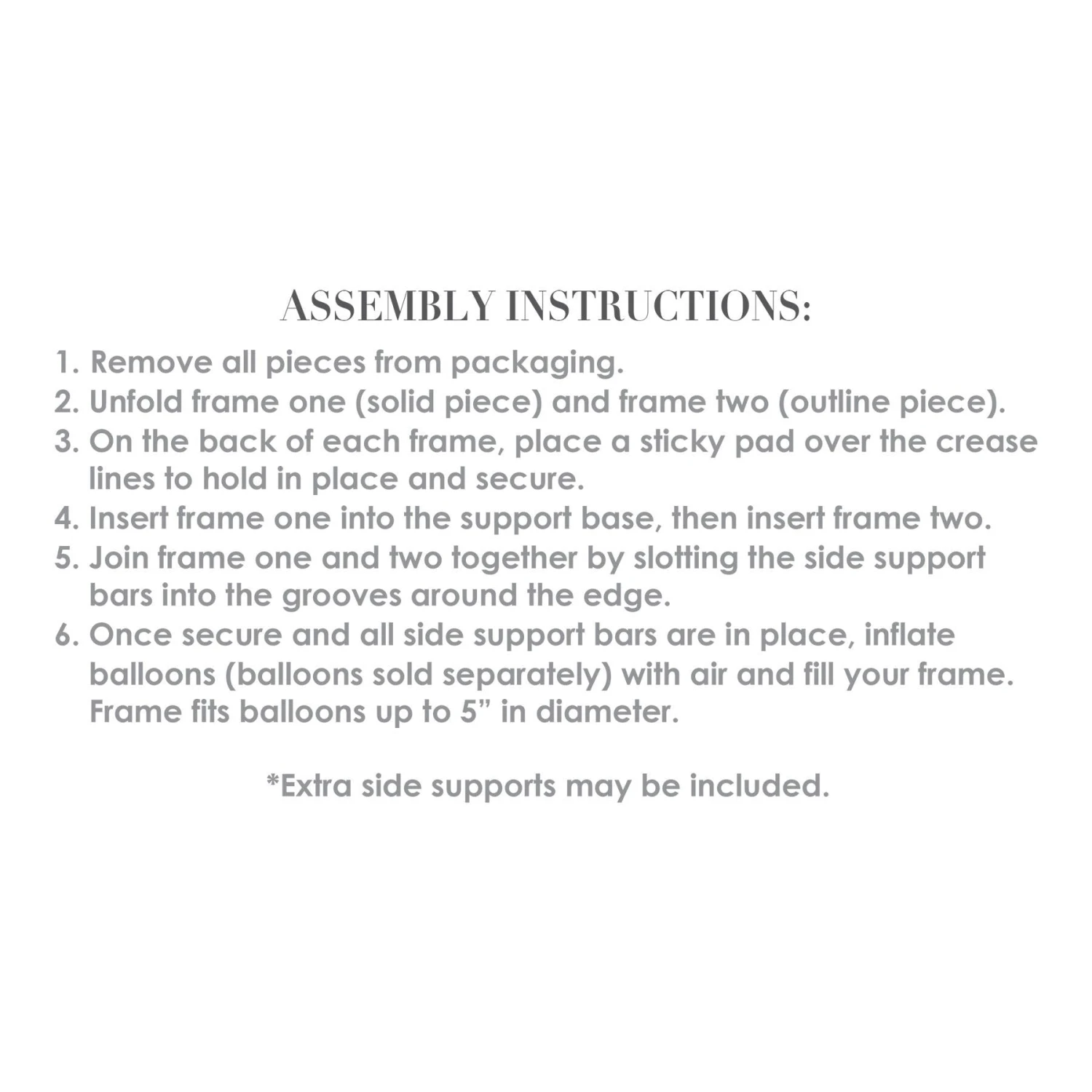 Balloon Mosaic Number 2 Frame 5 Balloon Mosaic Number 2 Frame - Image 5