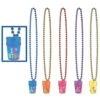 18th Birthday Bead Necklace With Glass Assorted Colors